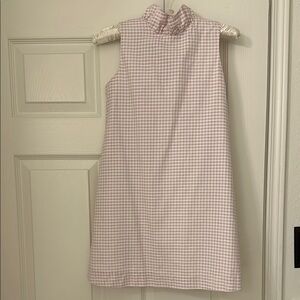 Lilac Gingham Sleeveless Dress
